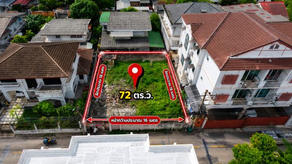 ขายที่ดินเปล่า ทำเลสุขุมวิท 71 ซอยปรีดีพนมยงค์ 15 แยก 3 เหมาะสร้างบ้านเดี่ยว ใกล้ BTS พระโขนง และเอกมัย