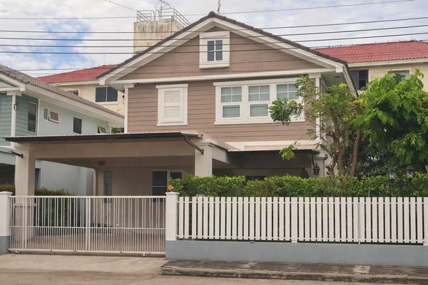 54.3 sq m, 3 bedrooms, 3 bathrooms, 2-story detached house, Prueklada, Pracha Uthit 90.