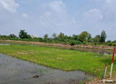 Land for Sale, Nakhon Pathom Province, 0 Rai 2 Ngan 0.1 Sq.W. Near Suan Sunandha Rajabhat University