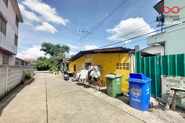 Land for sale 45 sq m with room for rent, Muang Thong Thani, Chaengwattana–Pak Kret 33, near Sukhothai Thammathirat Open University.