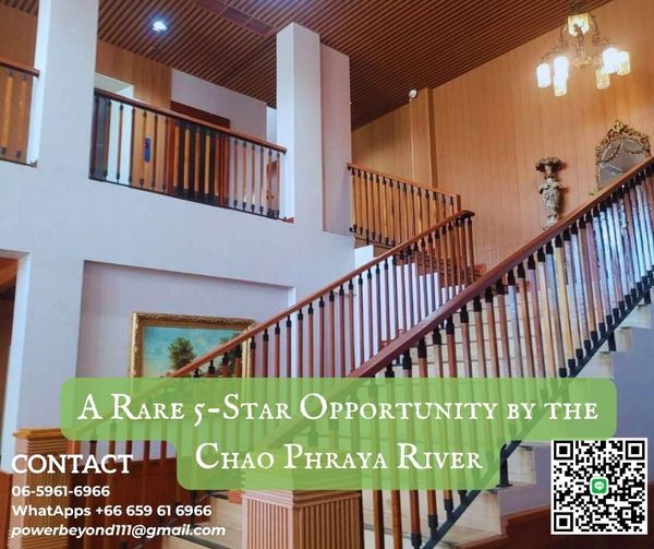 ขาย Boutique Hotel ริมแม่น้ำเจ้าพระยา อาคารใหม่ 14 ห้อง วิวพาโนรามา ใกล้วัดอรุณ สะพานพุทธ พร้อมเปิดกิจการ | 160 ล้านบาท