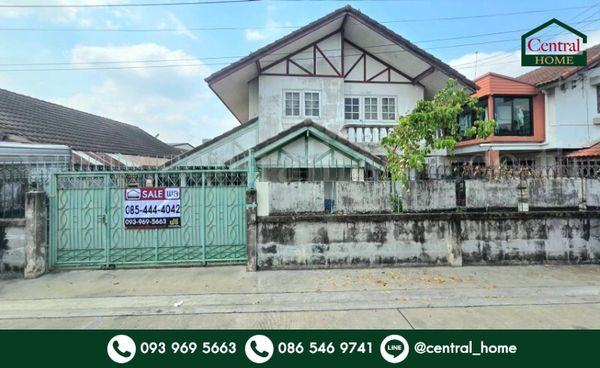 Single house, Phon Phatthana, Soi Chaengwattana - Pak Kret 37, near BTS Si Rat Station.