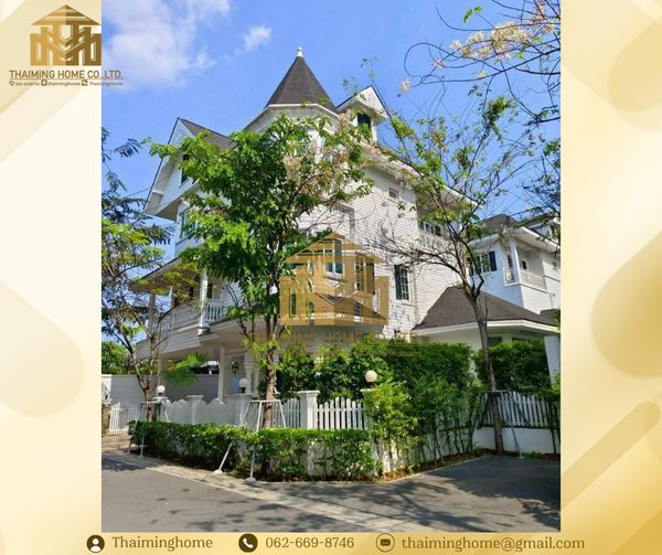 Single house for rent, Fantasia villa4 Bangna, villa, 4 bedrooms, maid's room, office room, Bangna Trad 33 (TH8-7826)