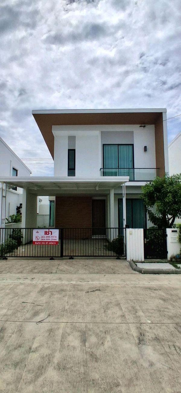 📢 ให้เช่าบ้าน🏡 ใกล้ Mega bangna  บ้านใหม่ พร้อมเฟอร์นิเจอร์ และเครื่องใช้ไฟฟ้าครบ Como Bianca II Bangna (โคโม่ เบียงก้า 2 บางนา)  27,000/เดือน 🔥
