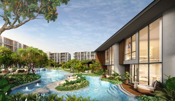 Condo for sale RHEA BY SANSIRI RHEA by Sansiri Condominium, new condo, Phuket Near Surin-Bang Tao Beach Can raise animals