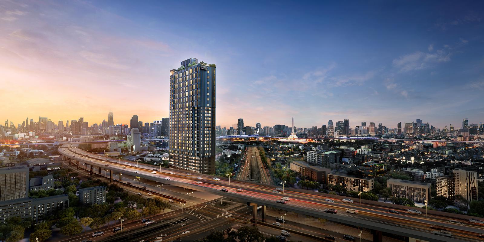 2 Bed 1 Bath 54 ตร.ม. งบต่ำกว่า 5.7 ล้าน พร้อมอยู่ ใกล้ 17 โรงพยาบาล | Aspire Vibha-Victory | 5.66 ล้านบาท – รูปที่ 3