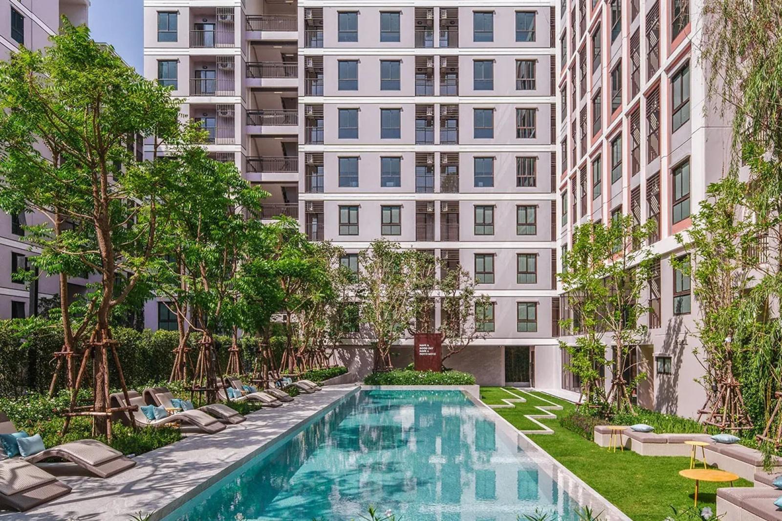 1 Bed 26.65 ตร.ม. Fully Furnished ราคาต่ำสุดของโครงการ ตึกเสร็จ | GOOD DAY Sukhumvit 93 | 1.66 ล้านบาท – รูปที่ 3