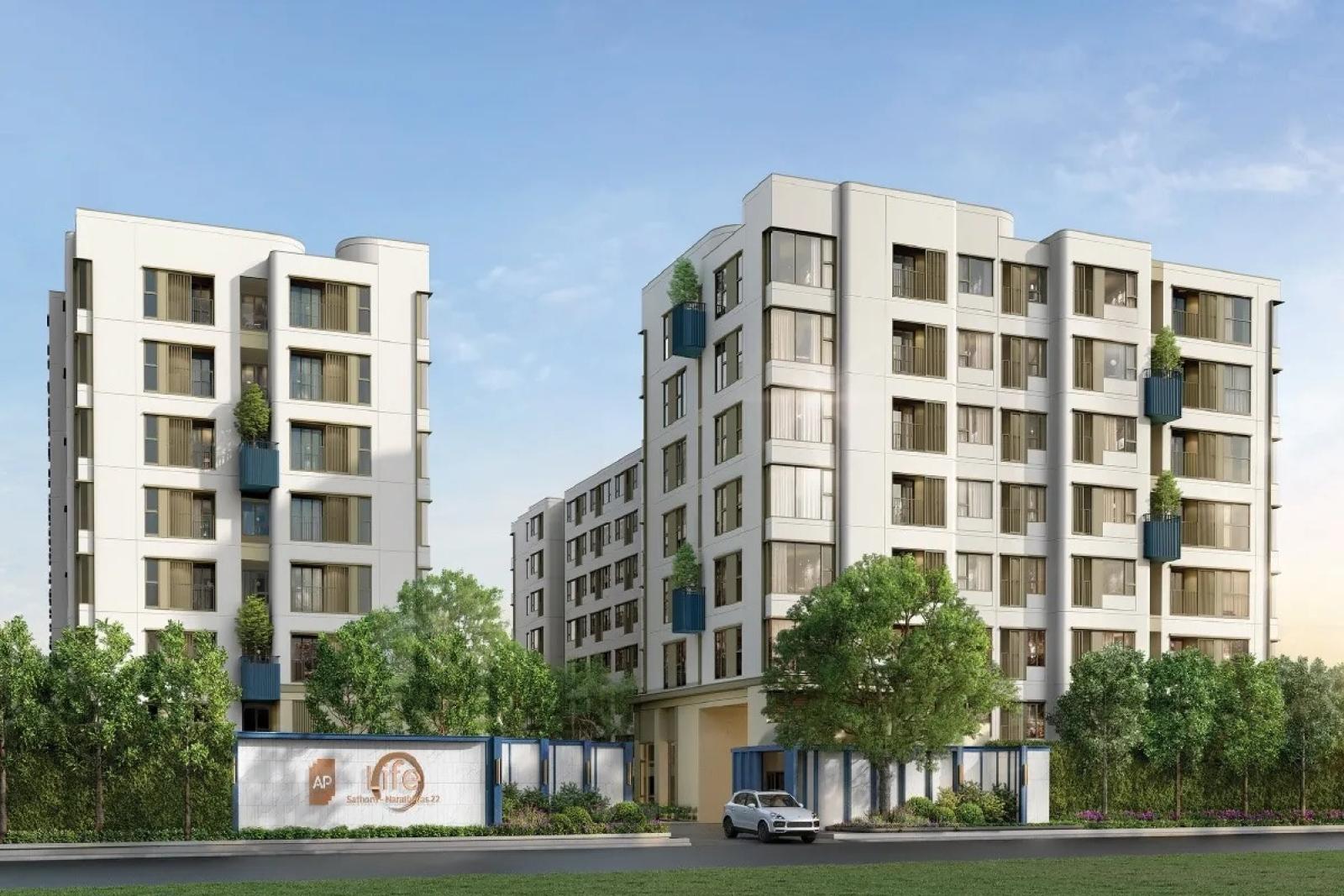 1 Bed Plus 35 ตร.ม. ห้องที่สองแยก ตำแหน่งที่โครงการเลือกไว้ | Life Sathorn-Narathiwas 22 | 4.62 ล้านบาท – รูปที่ 3