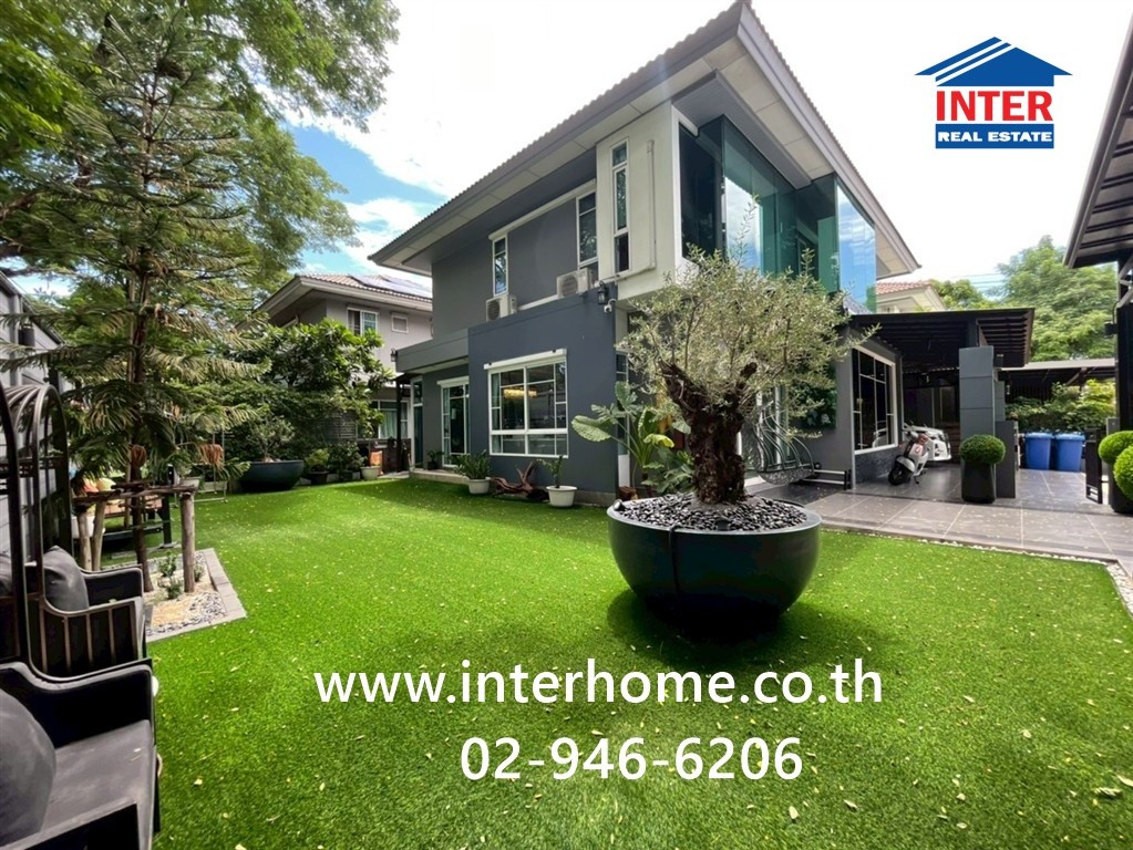 บ้านเดี่ยว 2 ชั้น 100.1 ตร.ว. หมู่บ้านฮาบิเทียเวนต์ (ซาฟารีเวิลด์) ใกล้แฟชั่นไอส์แลนด์ ซอยซาฟารีเวิลด์ ถนนรามอินทรา ถนนปัญญาอินทรา เขตคลองสามวา กรุงเทพมหานคร – รูปที่ 2
