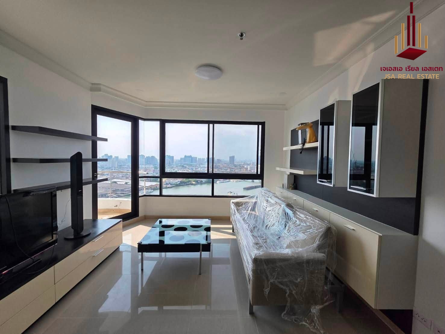 ✨ For Rent: Supalai Casa Riva Condo ✨  💰 Only 35,000  THB/month 