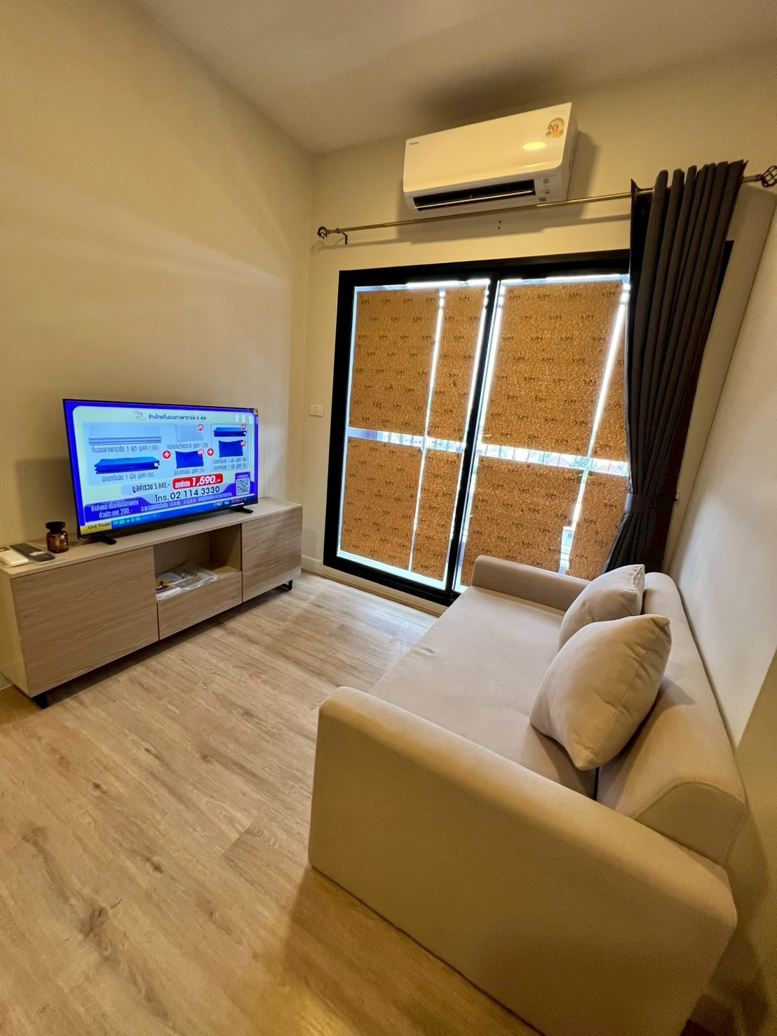 🏡 Condo for rent XIM Rama 3 - Suksawat 📐 Room size 30 sq m.🛋️ Fully furnished, divided into perfect proportions.