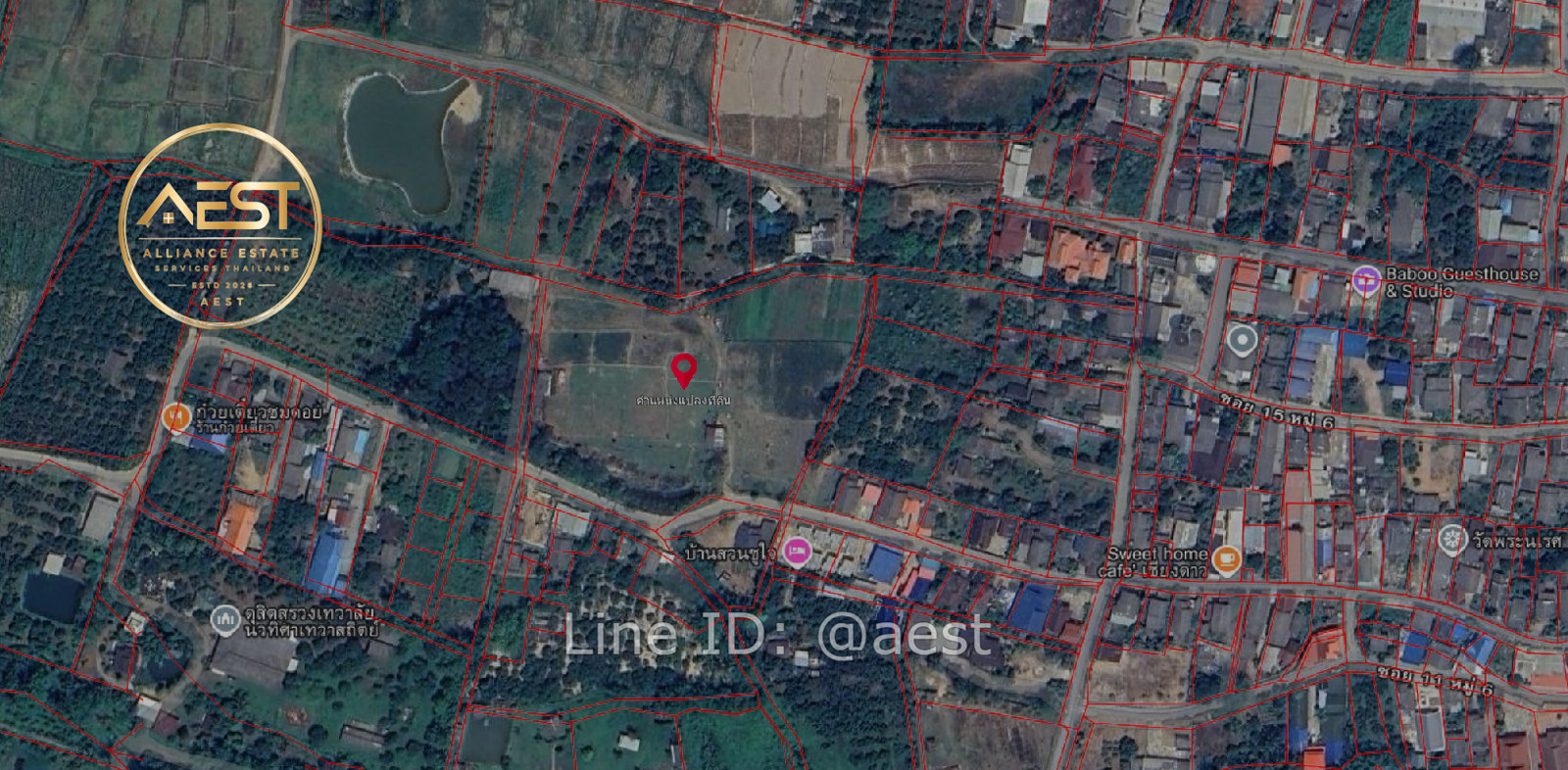 ขายที่ดินเปล่า 8 ไร่ 16 ตร.ว. ผังชมพู อ.เชียงดาว จ.เชียงใหม่ (700ม. จากที่ว่าการอำเภอเชียงดาว) – รูปที่ 3