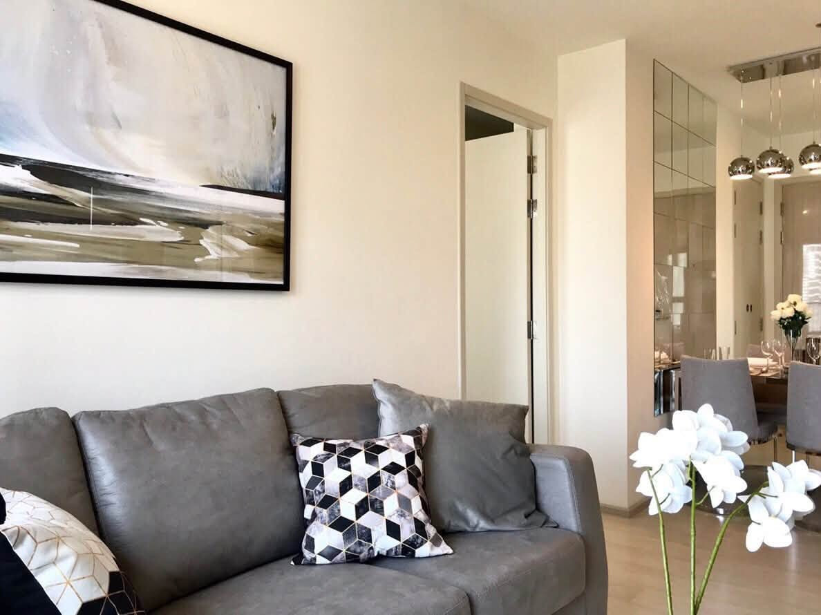 Life Asoke for rent 55.14 sqm 2 beds 2 baths 35,000 per month  – รูปที่ 3