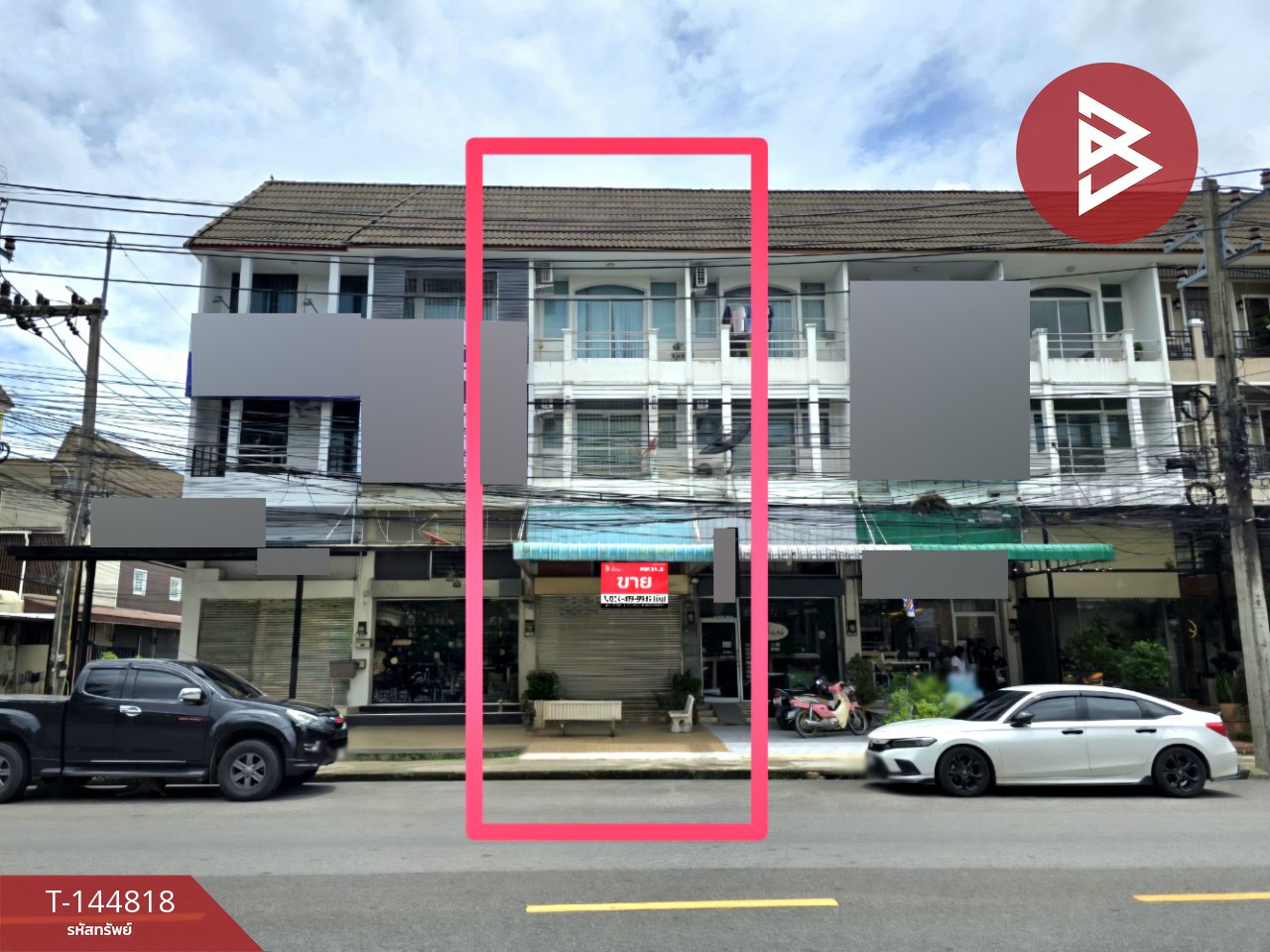 Commercial building for sale Phakdee Phirom Village, Chanthaburi