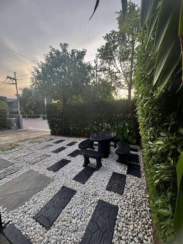 🏡ให้เช่าบ้านเดี่ยว 2 ชั้น คณาสิริ ราชพฤกษ์ 346  หิ้วกระเป๋าเข้าอยู่ได้เลย เฟอร์นิเจอร์ครบ – รูปที่ 2