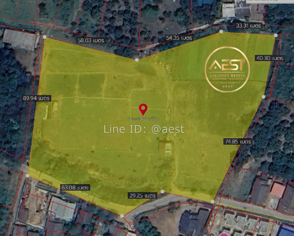 ขายที่ดินเปล่า 8 ไร่ 16 ตร.ว. ผังชมพู อ.เชียงดาว จ.เชียงใหม่ (700ม. จากที่ว่าการอำเภอเชียงดาว)