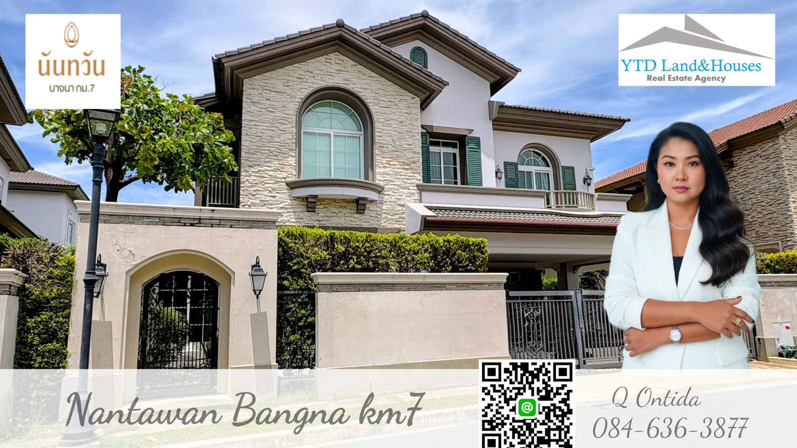 Luxury house for Sale Nantawan Bangna km.7 Price: 29.9 M.Baht  Listing no: YT01-2558
