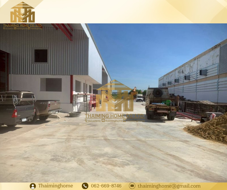 Warehouse/warehouse for rent, 1205 sq m, raised floor, Bang Chalong, Bangna-Trad, Samut Prakan (TW8-23326)