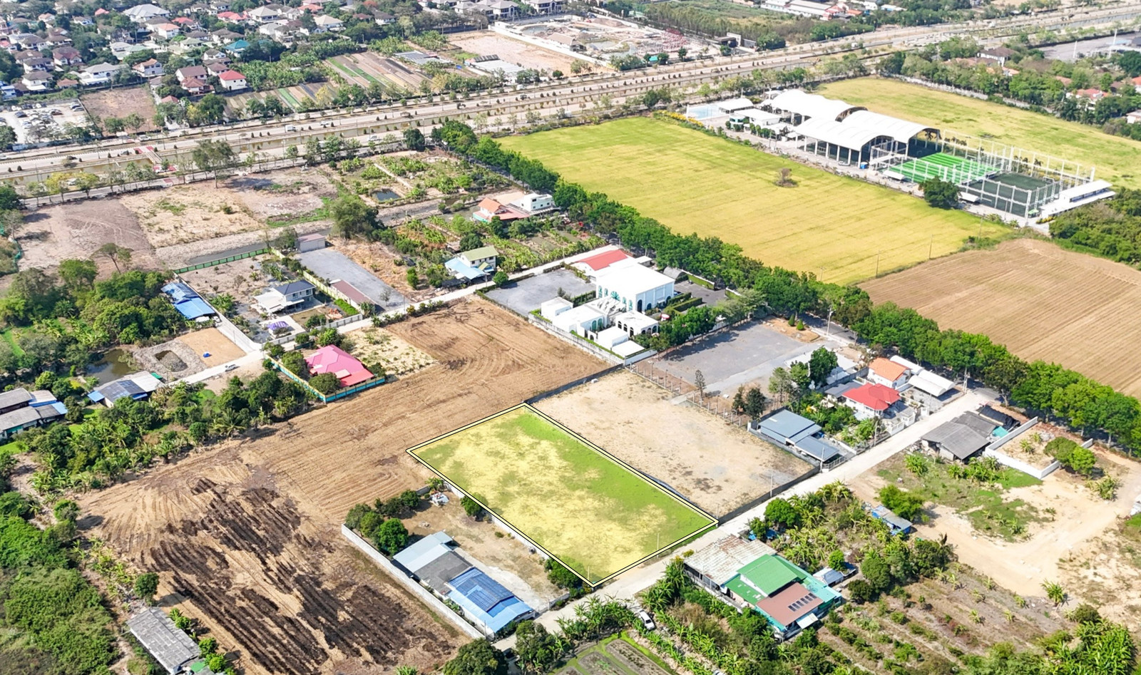 Land for sale, 2 rai, Utthayan Road Soi 5, near Thawi Watthana District Office. – รูปที่ 4