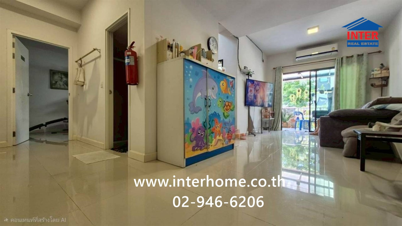 Townhome, 2 floors, 26.5 sq m, The Connect Village 49, Rangsit-Khlong 2, Soi Bongkot 18, Rangsit-Nakhon Nayok Road. Rangsit-Nakhon Nayok Road 31, Khlong Luang, Pathum Thani – รูปที่ 4