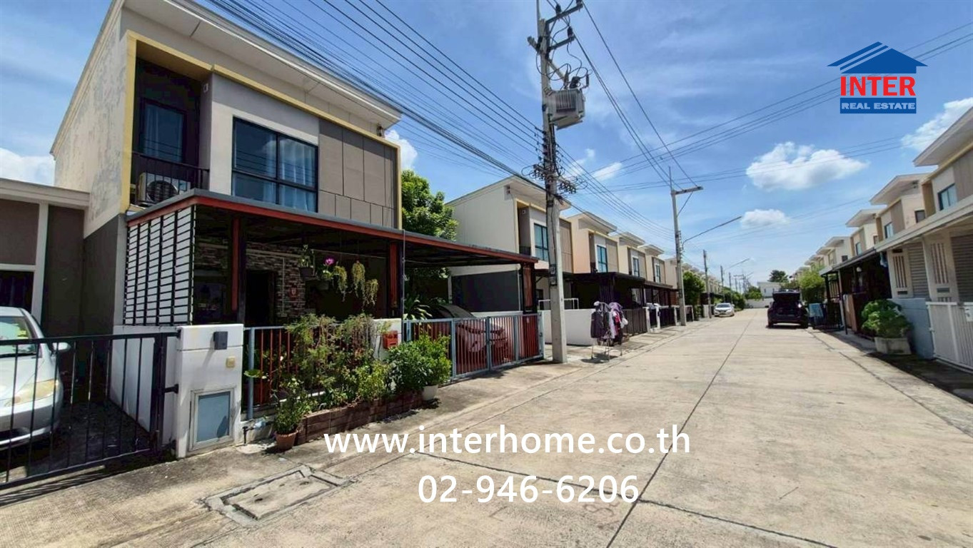 Townhome, 2 floors, 26.5 sq m, The Connect Village 49, Rangsit-Khlong 2, Soi Bongkot 18, Rangsit-Nakhon Nayok Road. Rangsit-Nakhon Nayok Road 31, Khlong Luang, Pathum Thani – รูปที่ 2