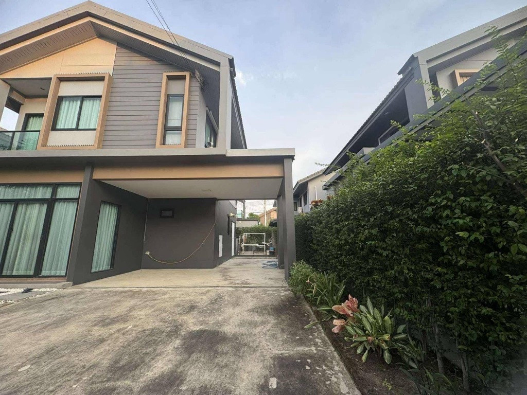 🏡ให้เช่าบ้านเดี่ยว 2 ชั้น คณาสิริ ราชพฤกษ์ 346  หิ้วกระเป๋าเข้าอยู่ได้เลย เฟอร์นิเจอร์ครบ – รูปที่ 3
