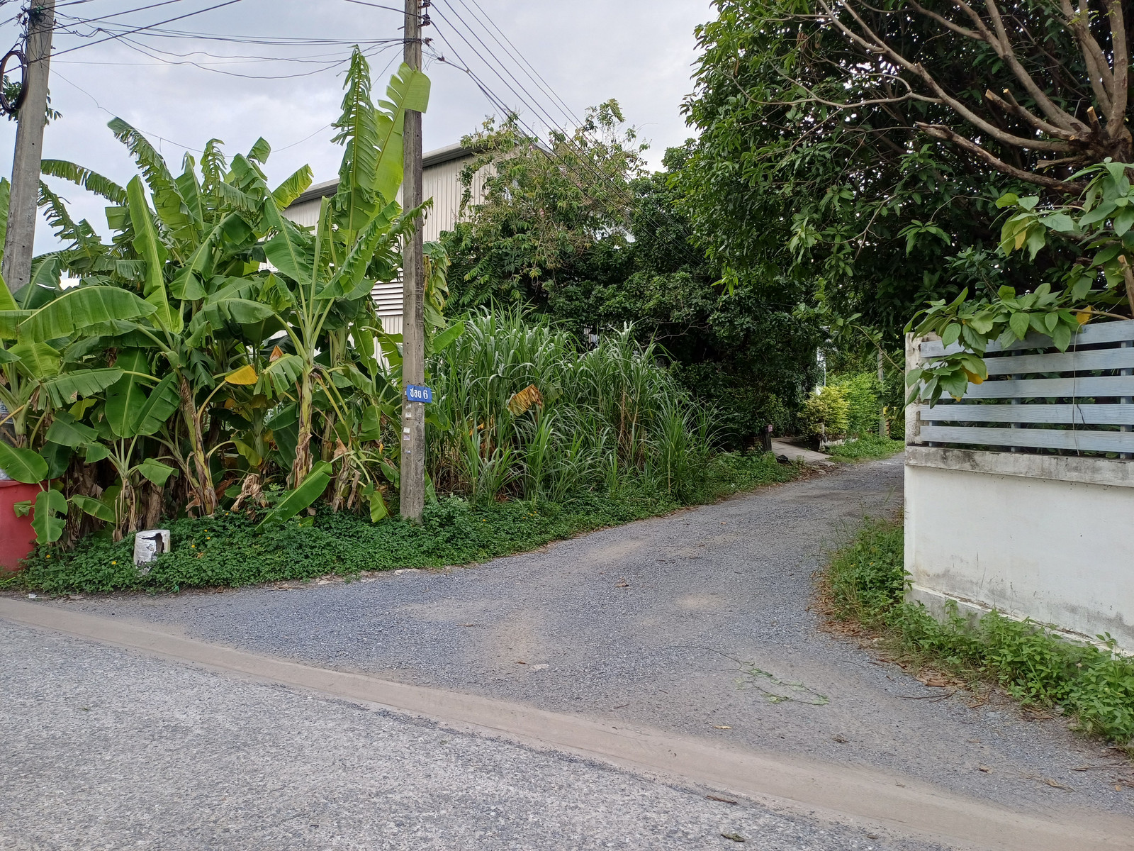 Land for sale, Soi Ramintra 47, near Watcharaphon intersection, already filled, 226 sq m, width 35 m, depth 26 m, 700 meters from the entrance of the alley. – รูปที่ 2