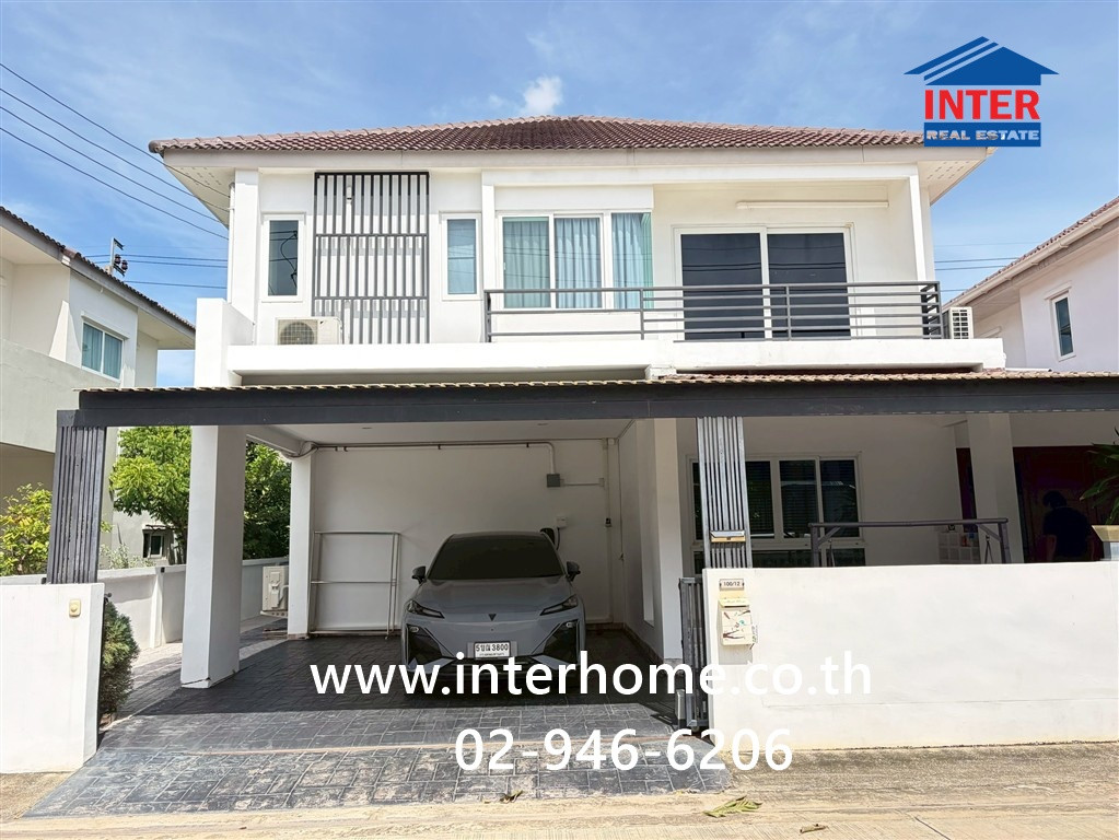 2-story detached house, 106.8 sq m, The Best Village. Hathairat-Thairaman Near Fashion Island, Soi Thai Raman, Kanchanaphisek Road. Hathairat Road, Khlong Sam Wa District, Bangkok 2-story detached house, 106.8 sq m, The Best Village. Hathairat-Thairaman Near Fashion Island, Soi Thai Raman, Kanchanaphisek Road. Hathairat Road, Khlong Sam Wa District, Bangkok
