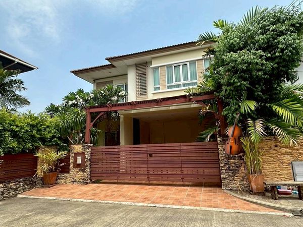 🔥Single house for sale SARANSIRI 2 PANYA - RAMINDRA, Panya-Ramindra location. Quality projects from Sansiri Internet prices with special conditions