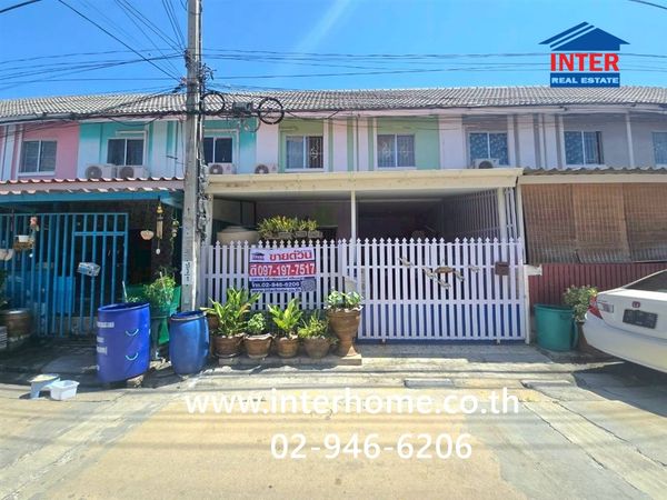 ทาวน์เฮ้าส์ 2 ชั้น 17.5 ตร.ว. หมู่บ้านพฤกษา59/2 สุขุมวิท-บางปู ซอยเทศบาลบางปู59 ถนนสุขุมวิท เมืองสมุทรปราการ สมุทรปราการ