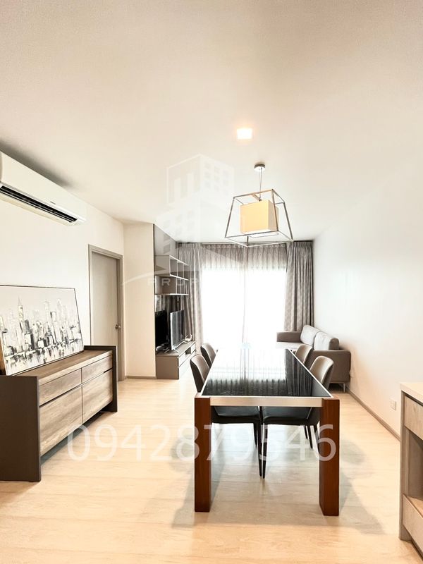 Room for rent, 2 bedrooms, 2 bathrooms, size 60 sq m. Life Sukhumvit 48 for rent, 17th floor, fully furnished, beautifully decorated.