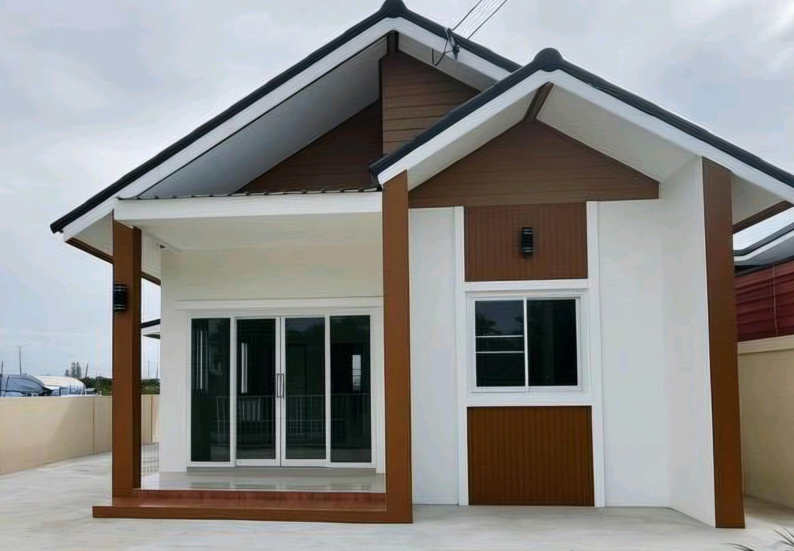 Newly built house for sale, cheap price, 100% loan available, 55 sq m., located in Nong Fab, Bang Len District, Nakhon Pathom Province. – รูปที่ 4