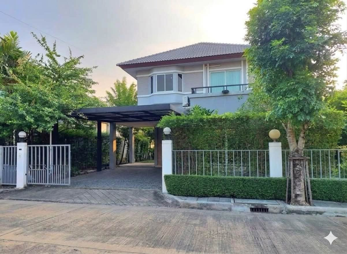 Luxurious detached house for rent, Chuan Chuen Grand, Ekkachai-Bang Bon, corner plot, open view, private, fully furnished, ready to move in, quick response 064-974-2441 Luxurious detached house for rent, Chuan Chuen Grand, Ekkachai-Bang Bon, corner plot, open view, private, fully furnished, ready to move in, quick response 064-974-2441