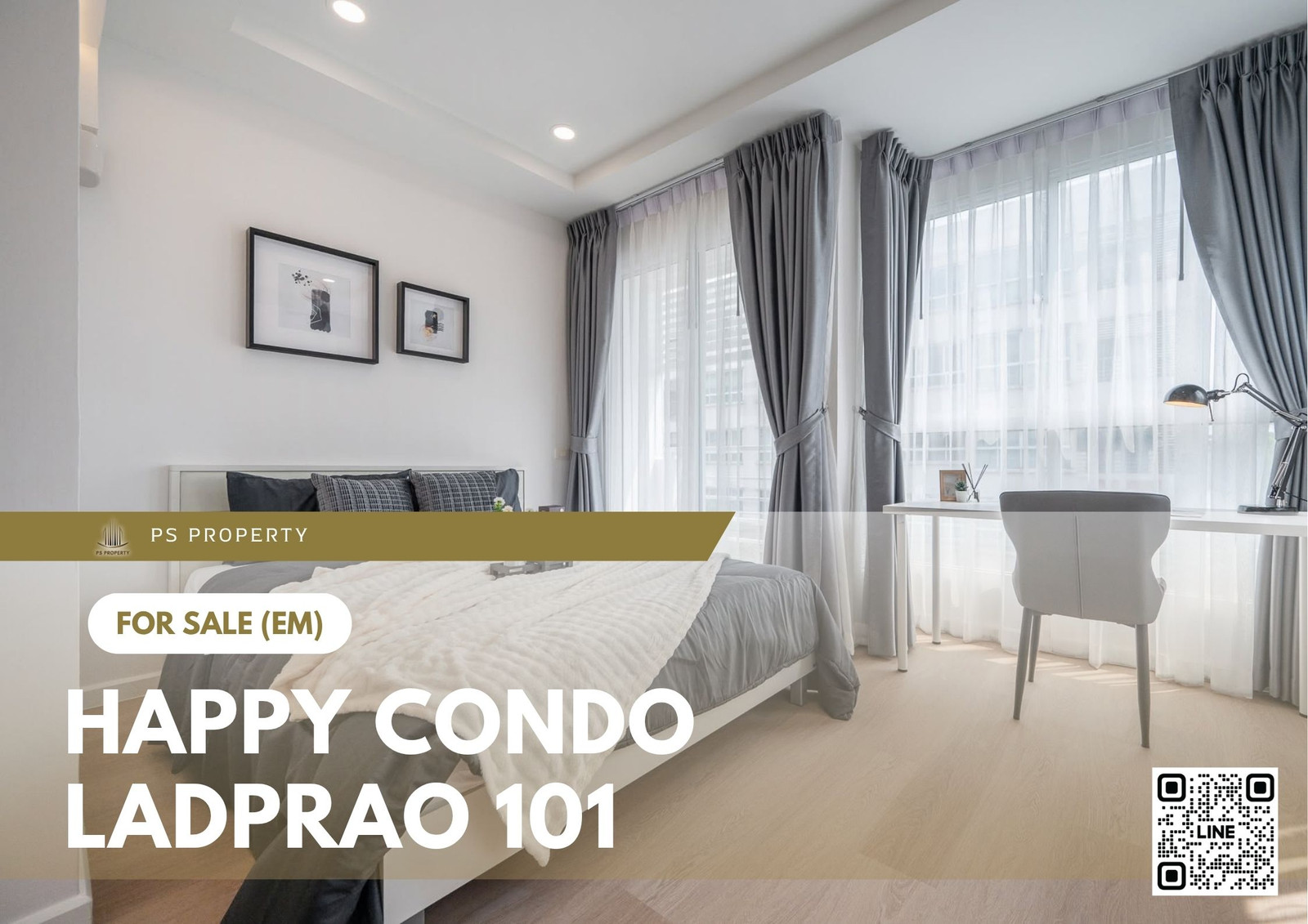 ขายด่วน 🔥 Happy Condo Ladprao 101 🔥 2 ห้องนอน 2 ห้องน้ำ ทำเลดี ติดถนนลาดพร้าว 101 ขายด่วน 🔥 Happy Condo Ladprao 101 🔥 2 ห้องนอน 2 ห้องน้ำ ทำเลดี ติดถนนลาดพร้าว 101