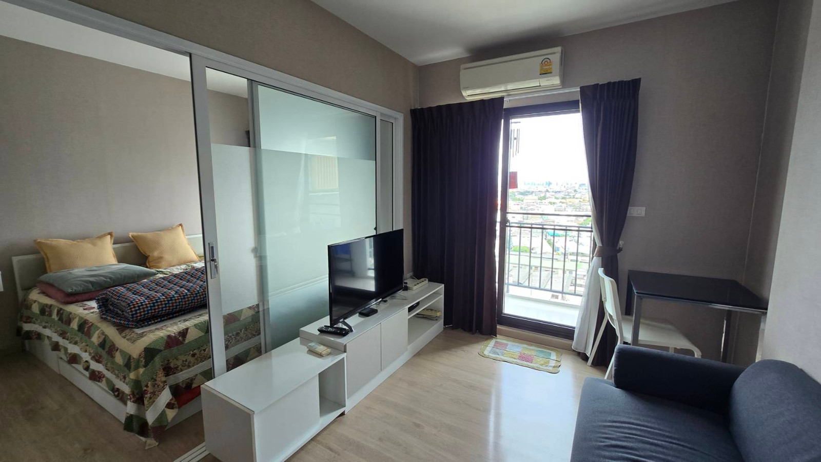 For rent, Parkland Phetkasem Tha Phra, 1 Bed, 32 sq m, east balcony, 15th floor, furniture, complete electrical appliances. For rent, Parkland Phetkasem Tha Phra, 1 Bed, 32 sq m, east balcony, 15th floor, furniture, complete electrical appliances.