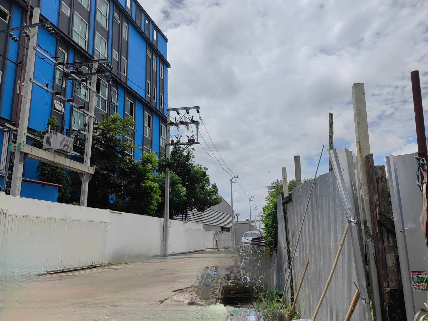 ขายที่ดิน 91ตรว. ซอยเทพสง่า ถนนศรีนครินทร์48 ใกล้ MRTสถานีศรีอุดม ที่ดินอยู่ในซอยเทพสง่า ปากซอยเป็นโชวรูมรถ MG – รูปที่ 3