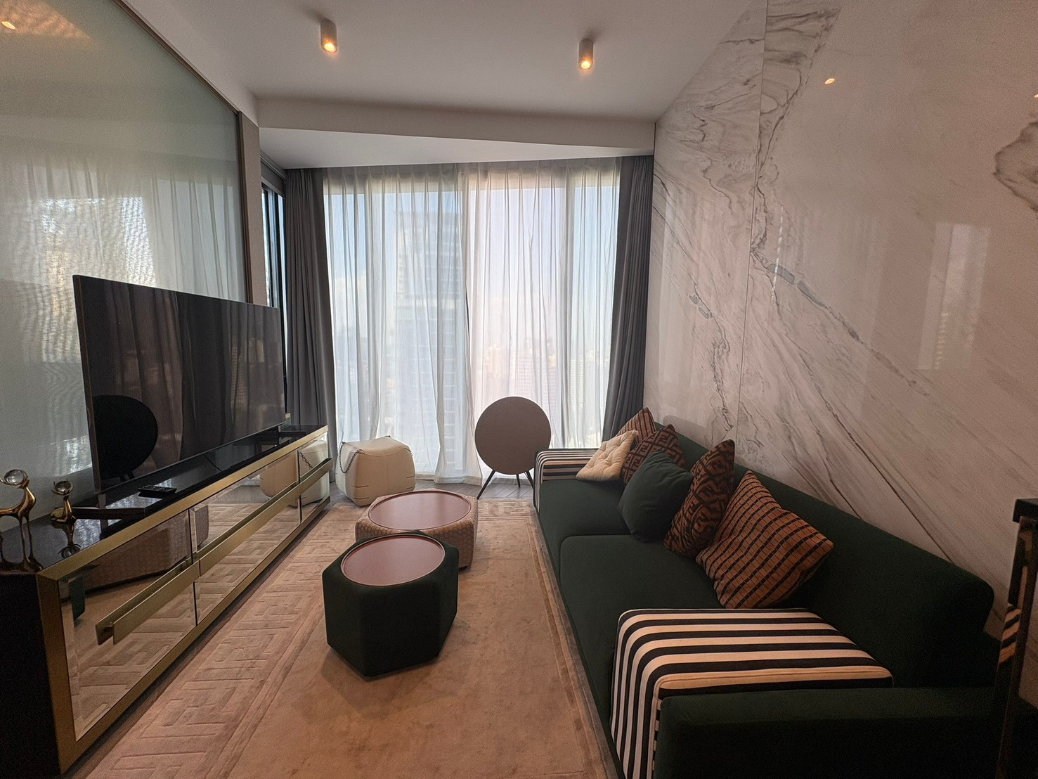 Pet Friendly  ชั้น 25  ห้องมุม  !! ให้เช่าคอนโดหรู ดิ เอสเทลล์ พร้อมพงษ์( The Estelle Phrom Phong ) โครงการระดับไฮเอนด์จาก Raimon Land 55.63 ตร.ม. ทำเลทองสุขุมวิท 26 ใกล้ BTS พร้อมพงษ์ 200 เมตร,The Emporium 150 เมตร !! ด่วนมาก – รูปที่ 4