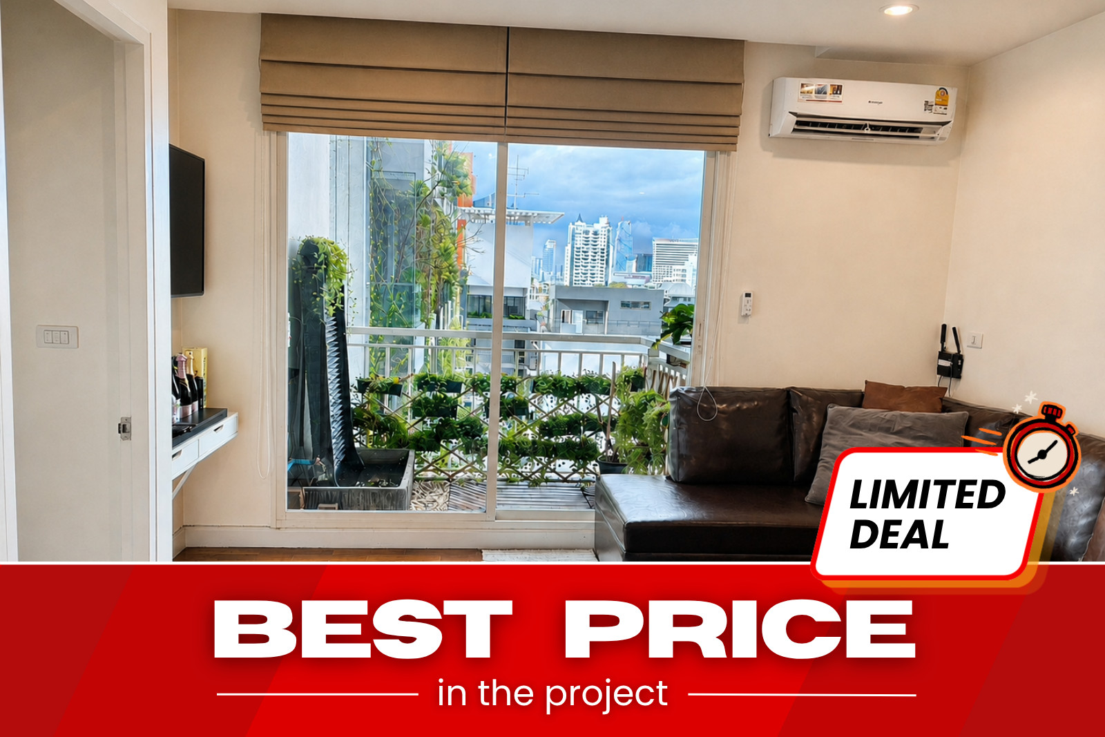 โอกาสหายาก 1BR ใหญ่ Baan Siri 31 ใกล้อโศก พร้อมพงษ์ เหมาะลงทุนมากวันนี้ - U5652731 โอกาสหายาก 1BR ใหญ่ Baan Siri 31 ใกล้อโศก พร้อมพงษ์ เหมาะลงทุนมากวันนี้ - U5652731