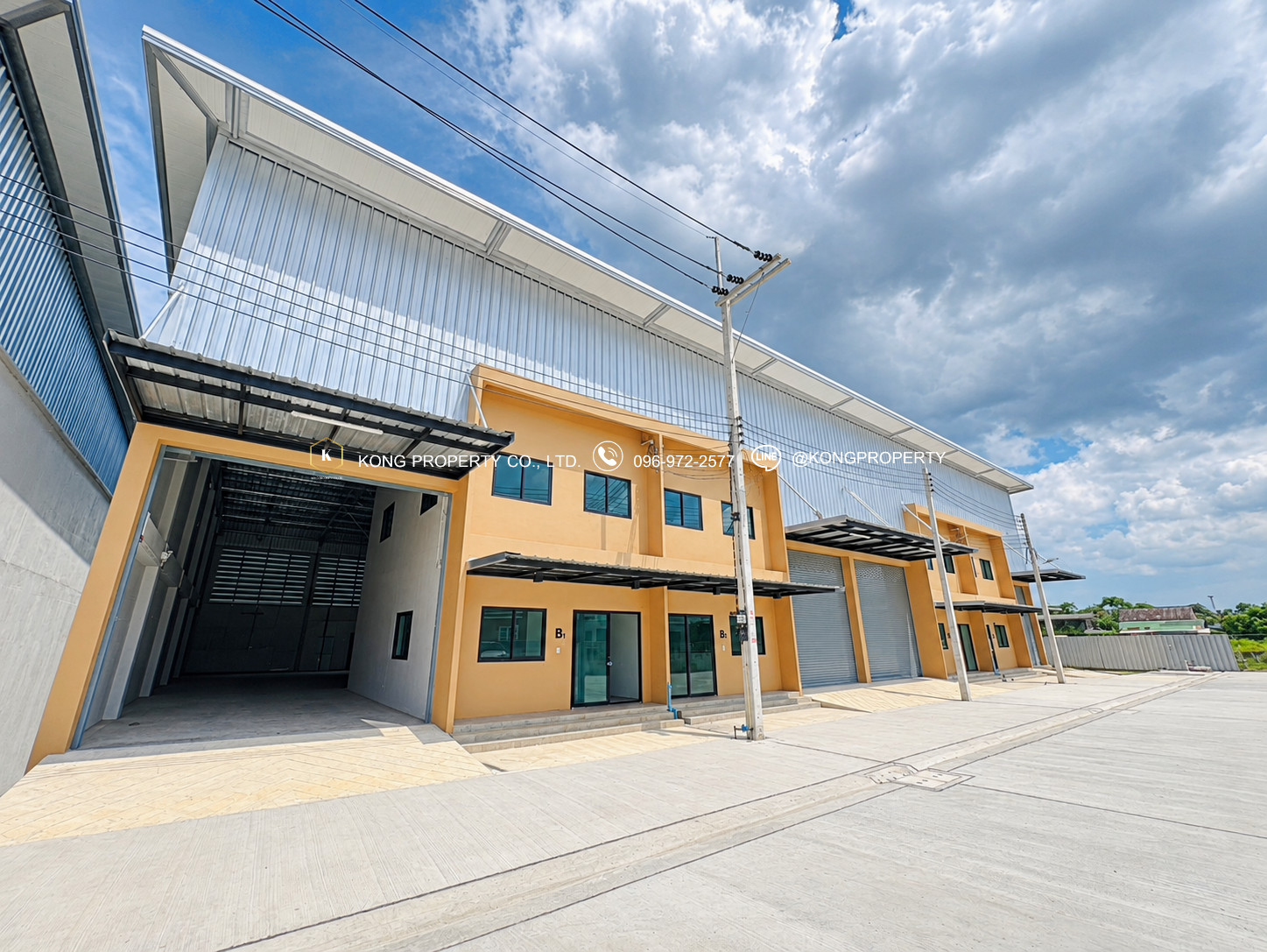 Warehouse for rent, Phetkasem, Om Noi, Krathum Baen, Samut Sakhon (newly built) 321 sq m. – รูปที่ 2