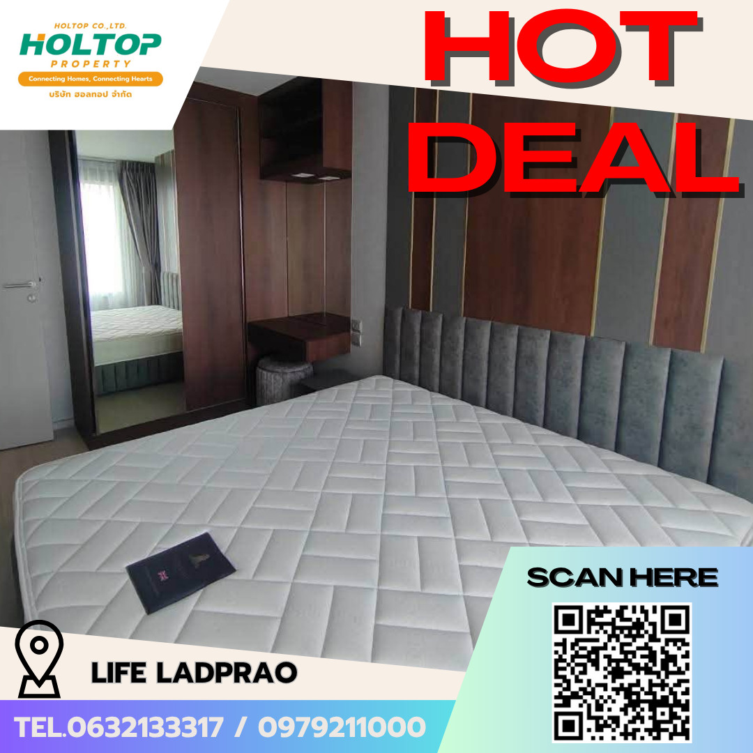 #E1066💕060769Condo for Rent / Sale – Life Ladprao #E1066💕060769Condo for Rent / Sale – Life Ladprao