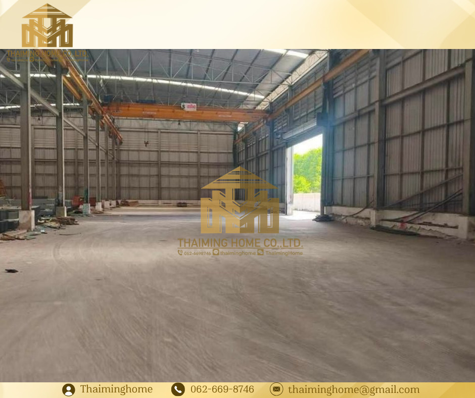 โกดังให้เช่า 846 ตรม. มีเครน 2 ตัว บางพลี เทพารักษ์ สมุทรปราการ(TW8-23626) – รูปที่ 3