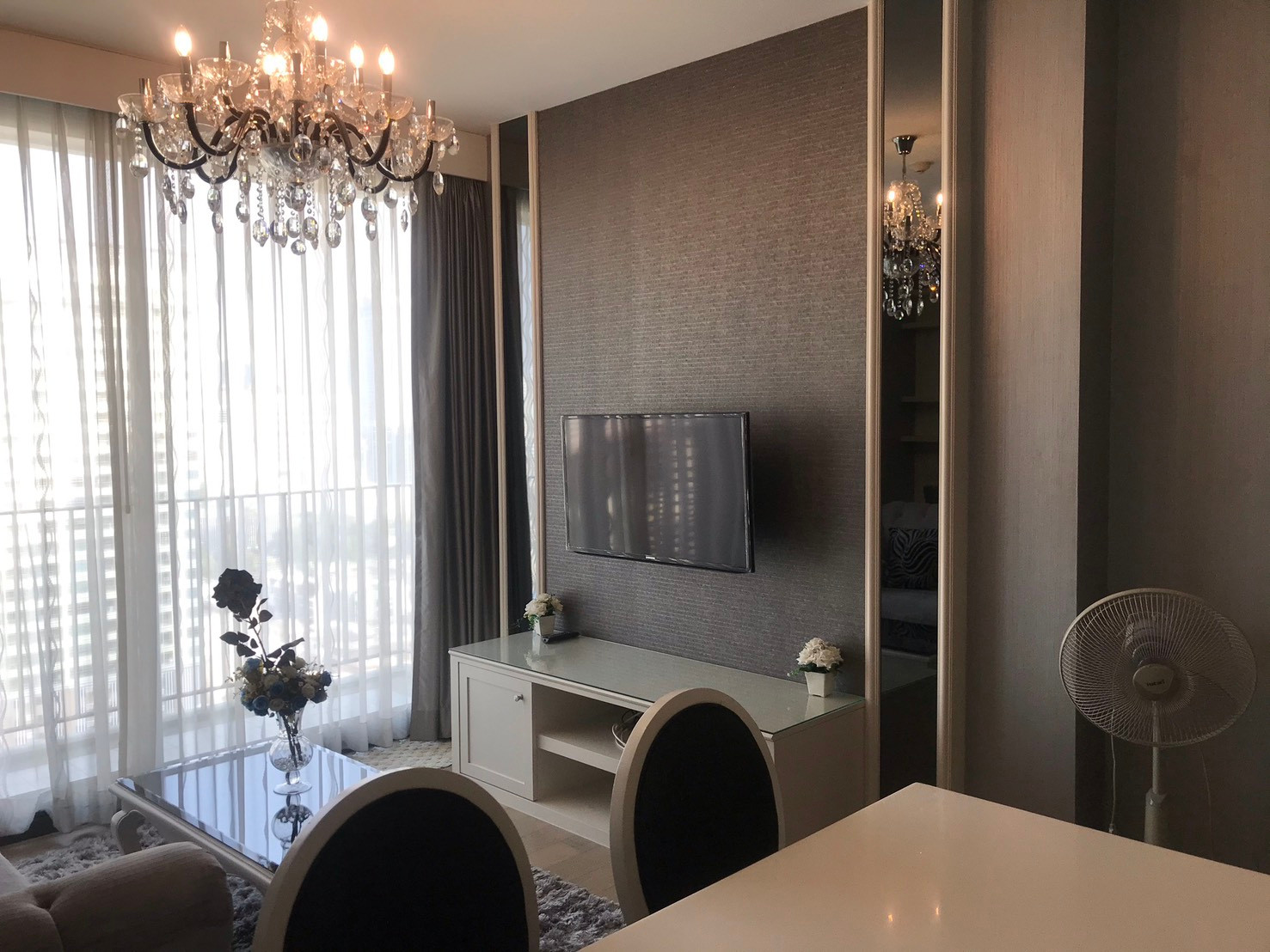 !! Beautiful room for rent, Condo Pyne By Sansiri, next to BTS Ratchathewi.