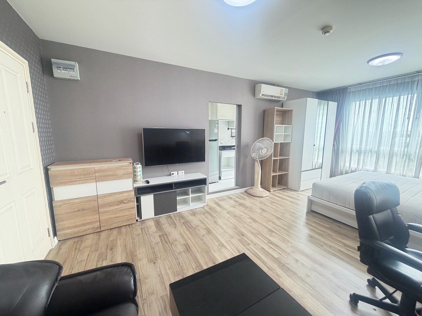 For rent, D Condo Campus Rangsit Phase 2, price 9,500 baht, 5th floor. For rent, D Condo Campus Rangsit Phase 2, price 9,500 baht, 5th floor.
