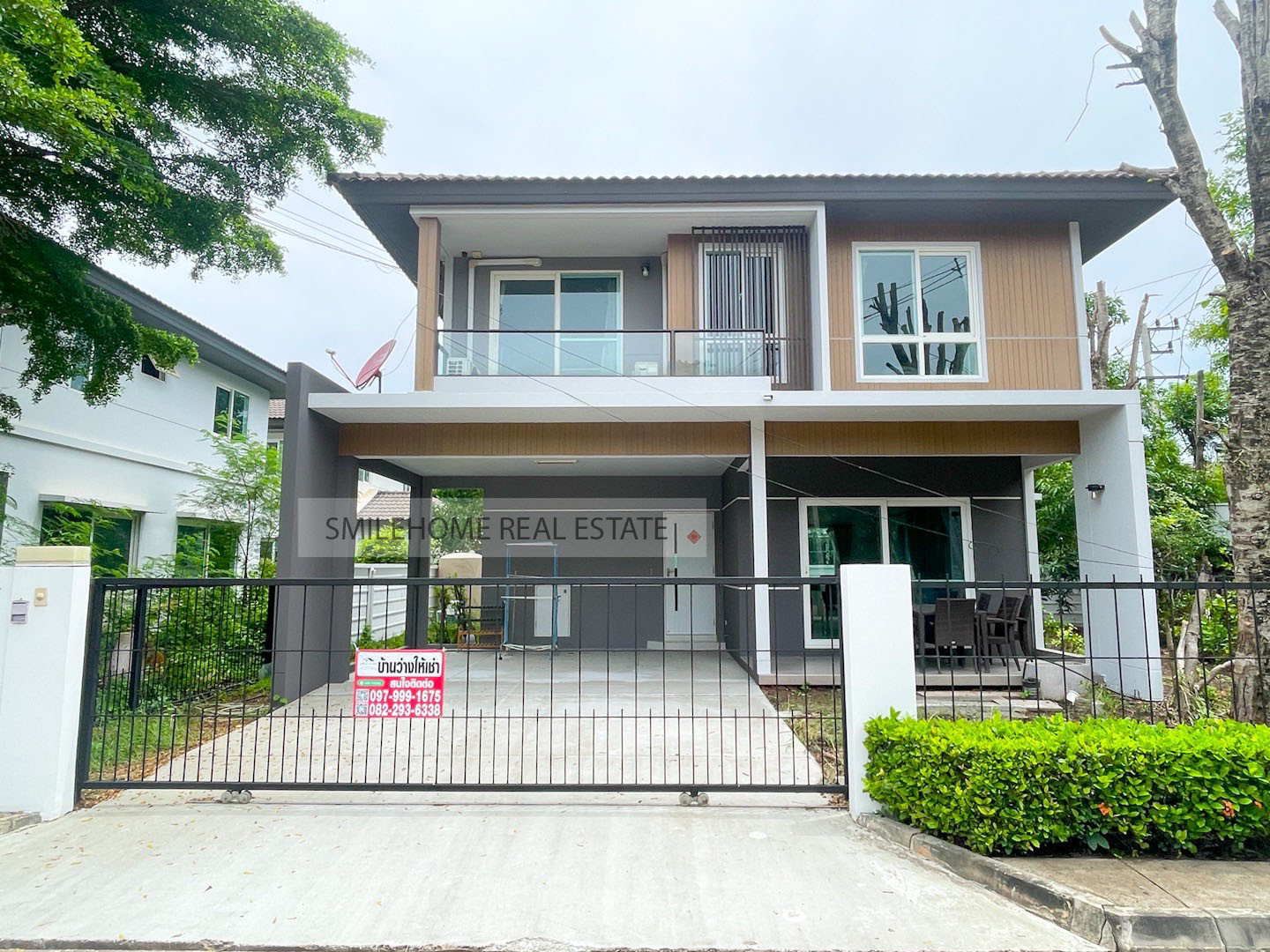 House for rent in the project, 2-story house, 3 bedrooms, 3 bathrooms, beautiful house, fully furnished. – รูปที่ 2