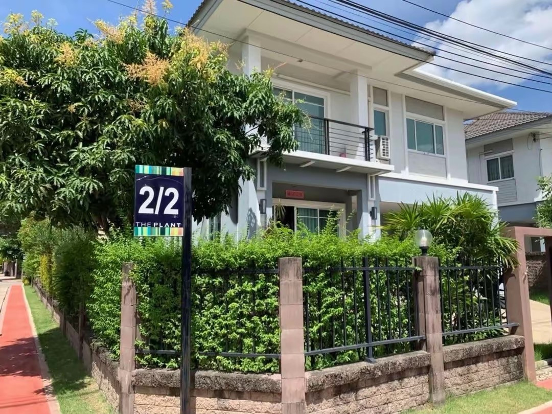 ✨ Corner Single House for Rent The Plant Bangkae Project