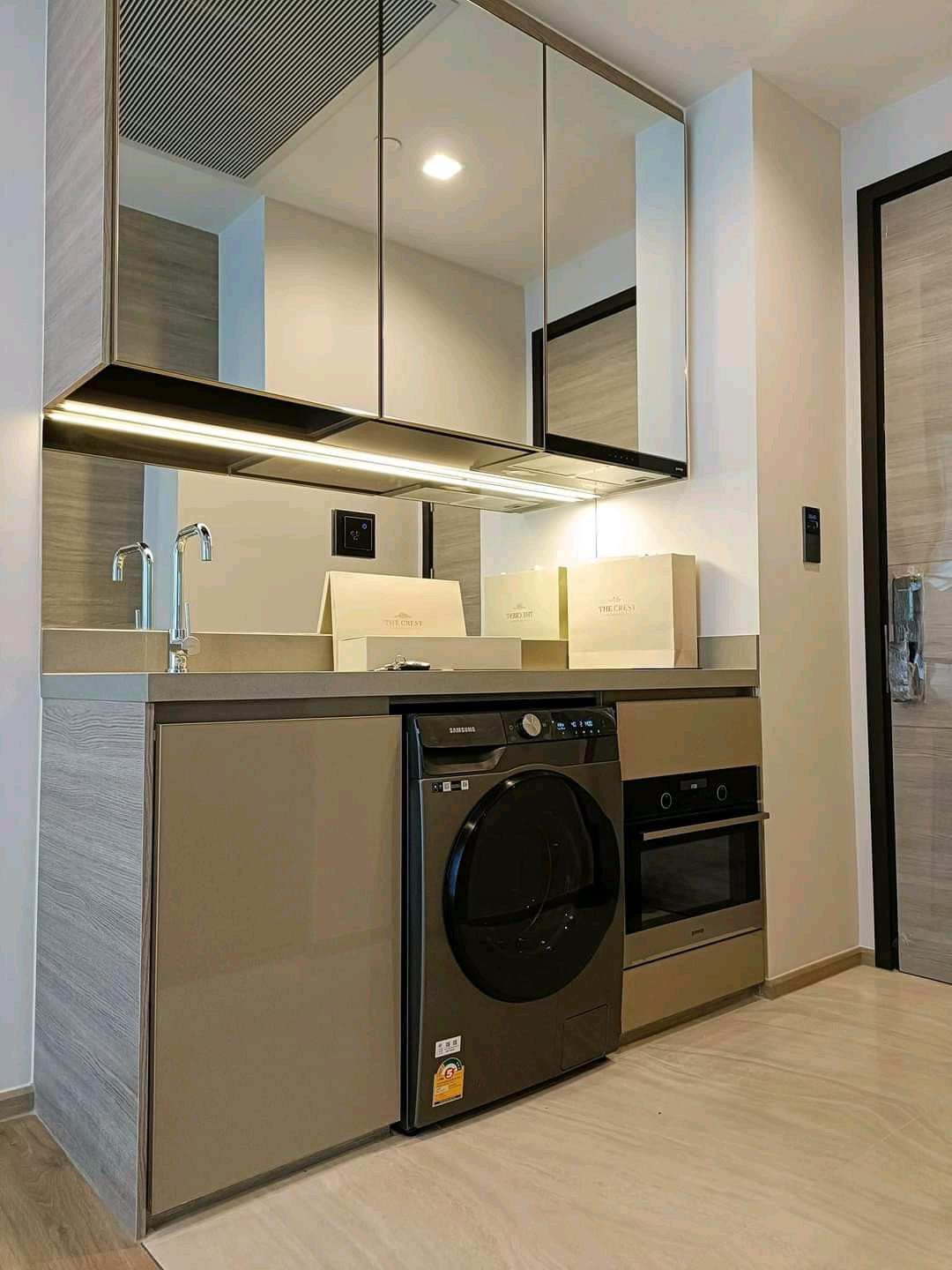 ให้เช่า  The Crest Park Residence ห้องมุม วิวสวน-เซ็นทรัล แต่งสวยเหมือนโรงแรม 5 ดาว ทำความสะอาดฟรีตลอดสัญญา – รูปที่ 4
