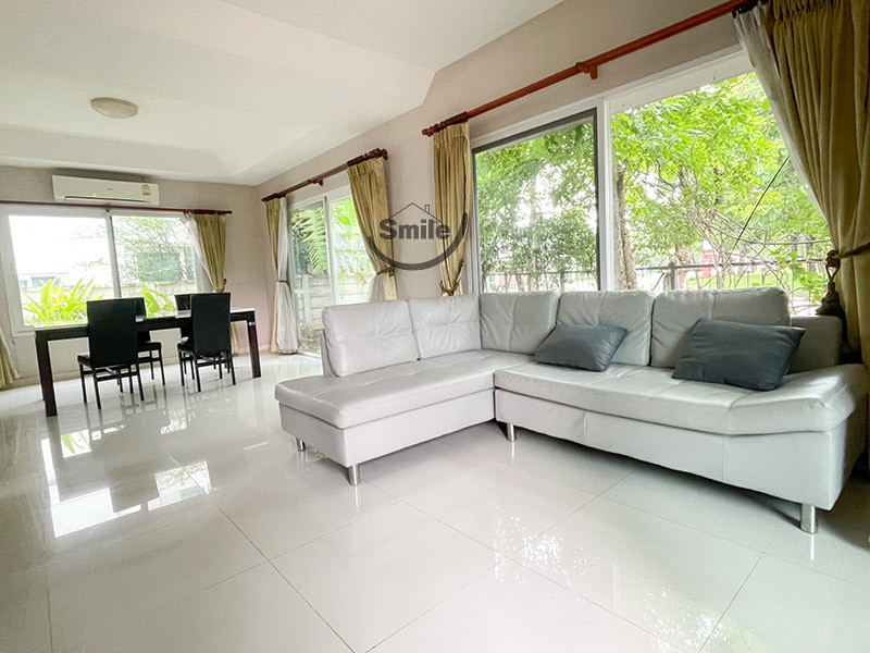 House for rent in the project, 2-story house, 3 bedrooms, 3 bathrooms, beautiful house, fully furnished. – รูปที่ 4