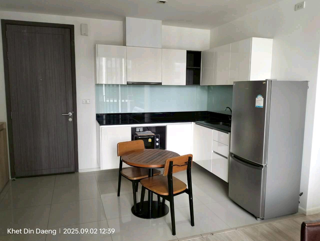 ให้เช่าคอนโดติดถนนรัชดา🌈Quinn condo 🌈MRT สุทธิสาร – รูปที่ 2