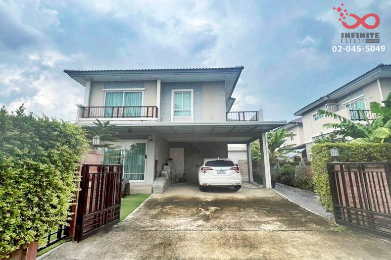 2-story detached house for sale, 54 sq m, Passorn Prestige Chatuchot - Watcharaphon, near Chalong Rat Expressway. 2-story detached house for sale, 54 sq m, Passorn Prestige Chatuchot - Watcharaphon, near Chalong Rat Expressway.