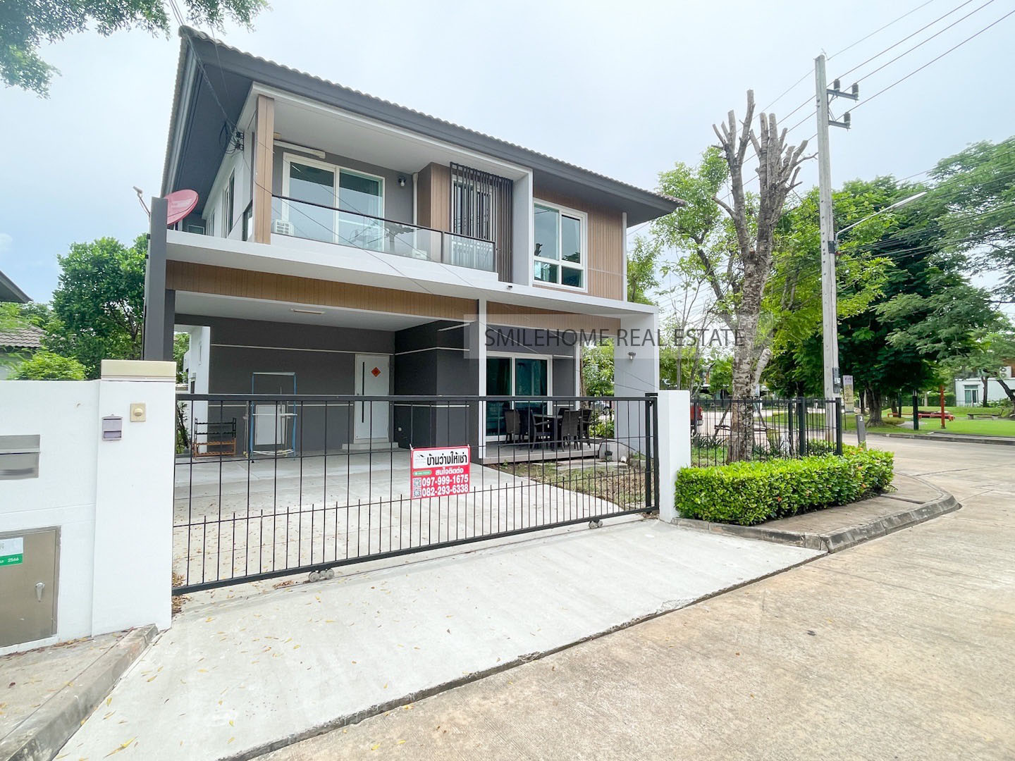 House for rent in the project, 2-story house, 3 bedrooms, 3 bathrooms, beautiful house, fully furnished. – รูปที่ 3